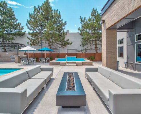 Axio 8400 Pool and Patio Area