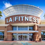 LA Fitness Entrance