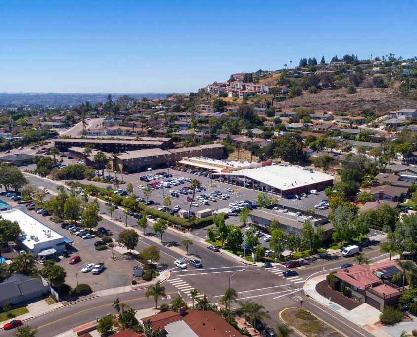 Del Cerro Shopping Center Aerial View