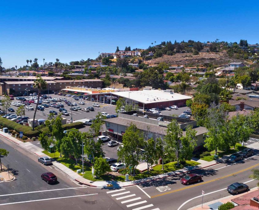 Del Cerro Shopping Center Aerial View