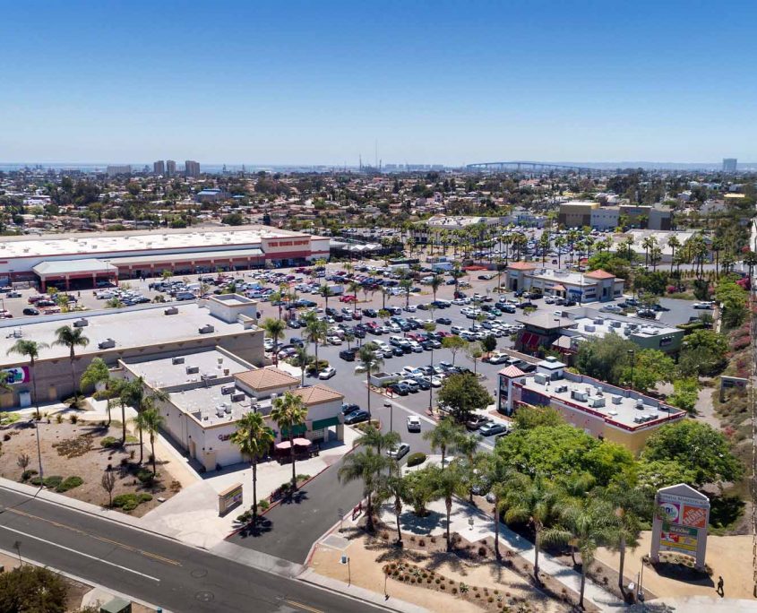 Imperial Marketplace Arial Shot