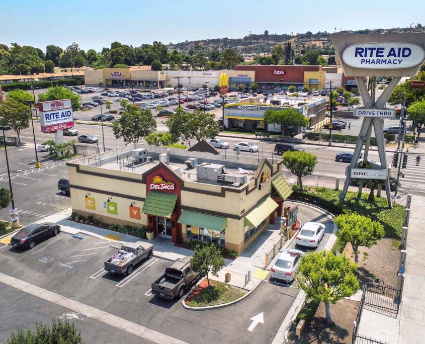 La Brea Retail Top View