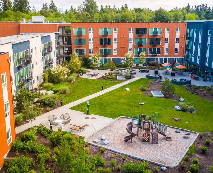 Courtyard at Trillium Apartments