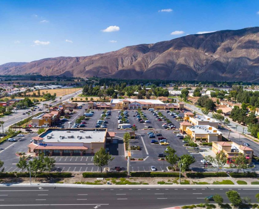 Aerial view of Village at San Jacinto