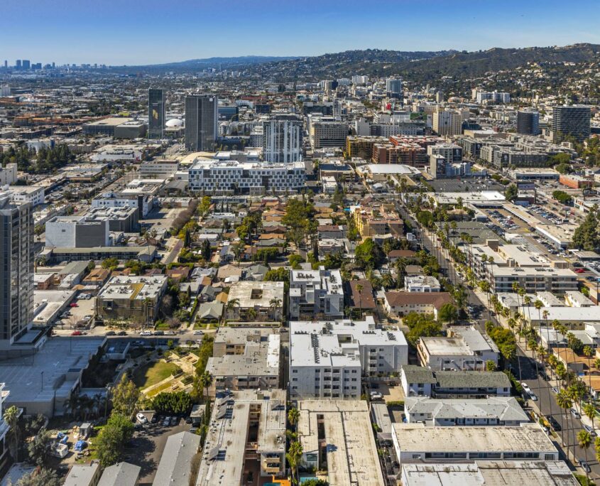 Aerial view of Vues on Gordon