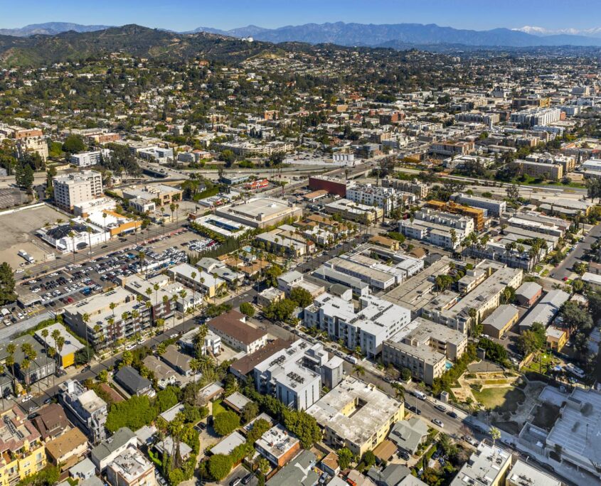 Aerial view of Vues on Gordon