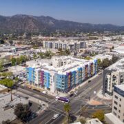 The Link Apartments Overhead View