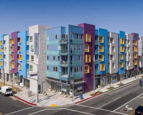 The Link Apartments Front Facade